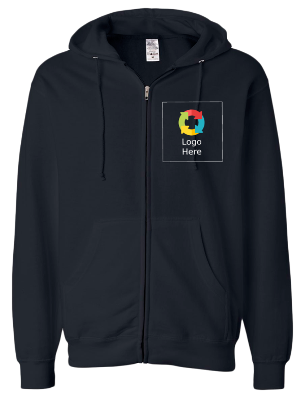 Gildan® Heavy Blend™ Full-Zip Hooded Sweatshirt Feature Image