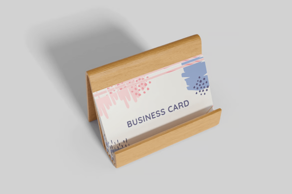 Wooden Business Card Holders