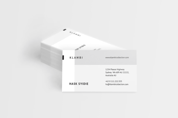 White Plastic Business Cards Feature Image