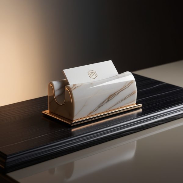 Marble Business Card Holders